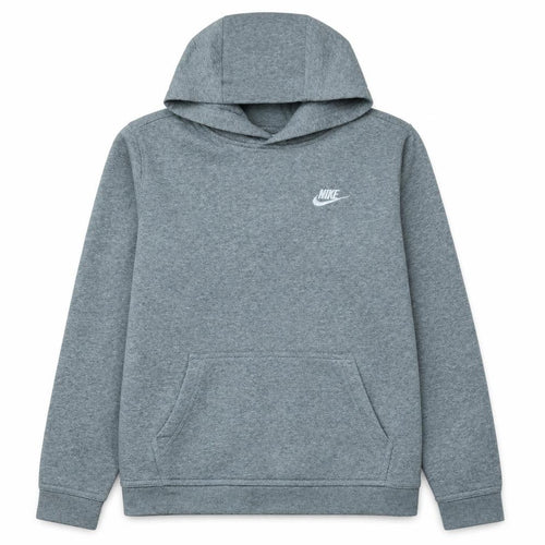 Nike Boys Grey Pullover Hoodie XL 15-16 Years Soft Fleece Lined Sweatshirt