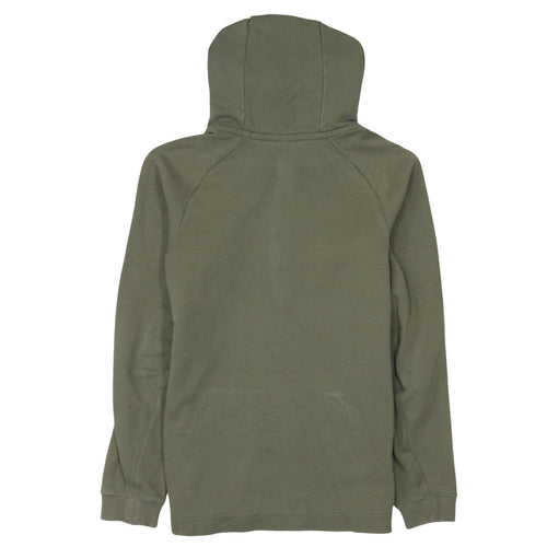 Nike Men Green 1/2 Zip Hoodie Size M Regular Fit Sportswear