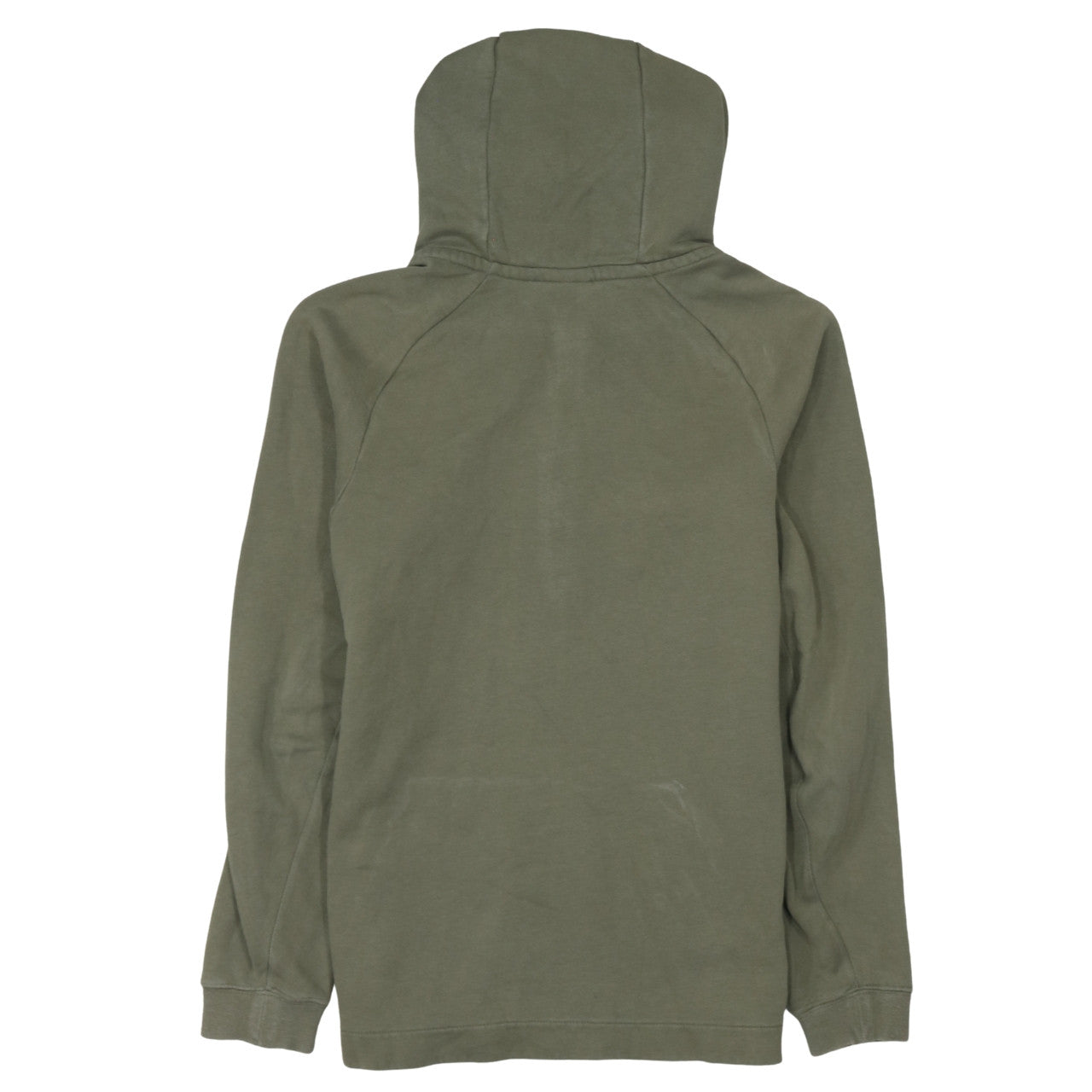 Nike Men Green 1/2 Zip Hoodie Size M Regular Fit Sportswear