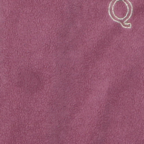 Love to Lounge Women's Pink Fleece Sleep Queen Long Sleeve Pyjama Top M 12/14