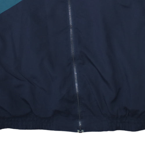 Beierte Mens Blue 90s Windbreaker Jacket XL Retro Sportswear