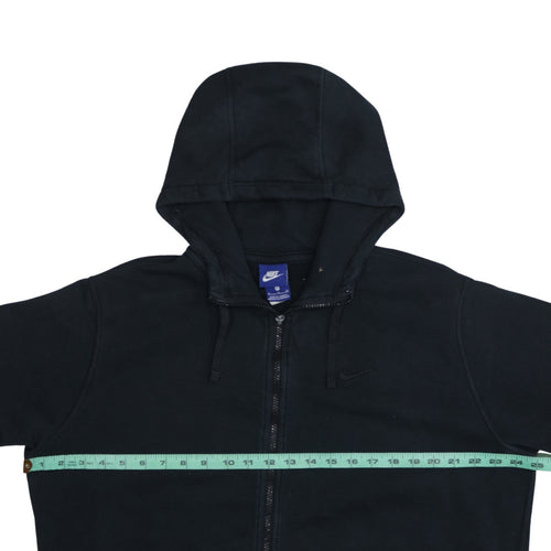 Nike Men's Black XL Full Zip Hoodie Fleece Sweatshirt
