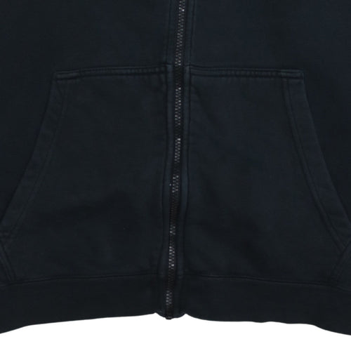 Nike Men's Black XL Full Zip Hoodie Fleece Sweatshirt