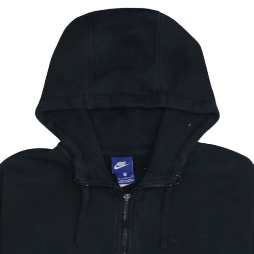 Nike Men's Black XL Full Zip Hoodie Fleece Sweatshirt