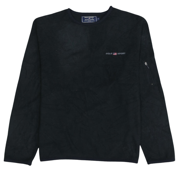 Polo Sport Ralph Lauren Men's Black Fleece Sweatshirt M
