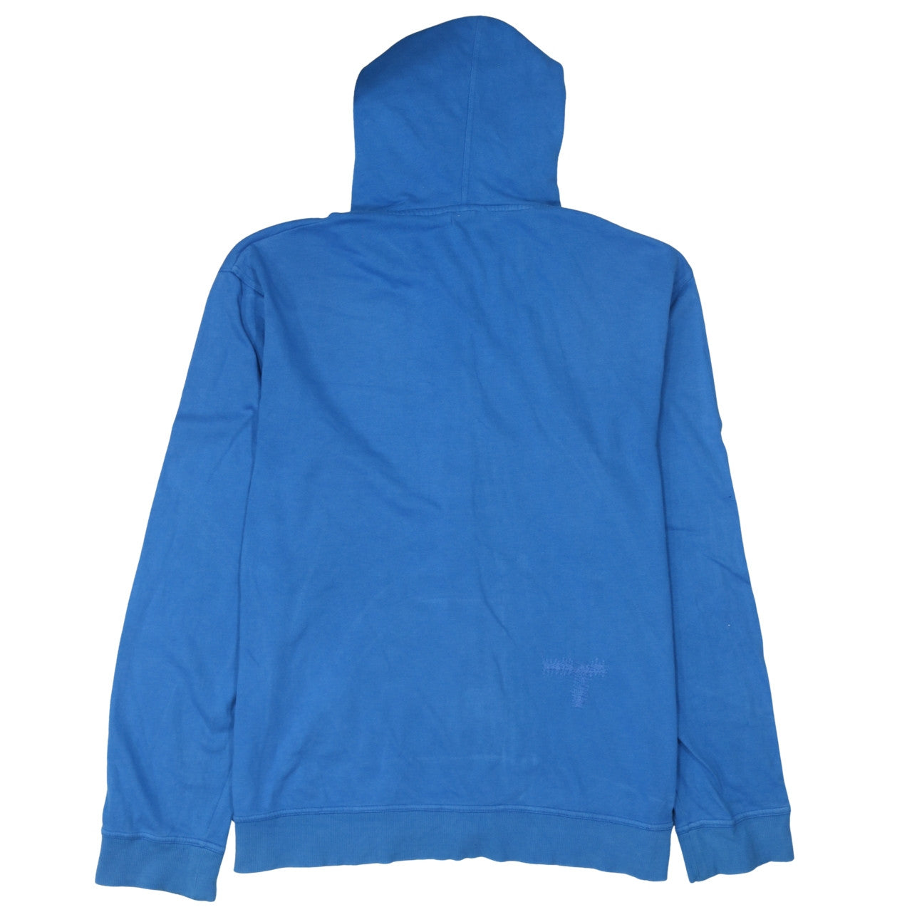 Quiksilver Men Blue 2XL Zip Hoodie Cotton Blend Casual Surfwear