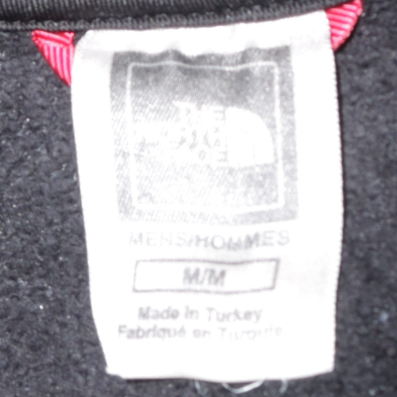 The North Face Men's Grey Full Zip Hoodie Size M Outdoor Logo