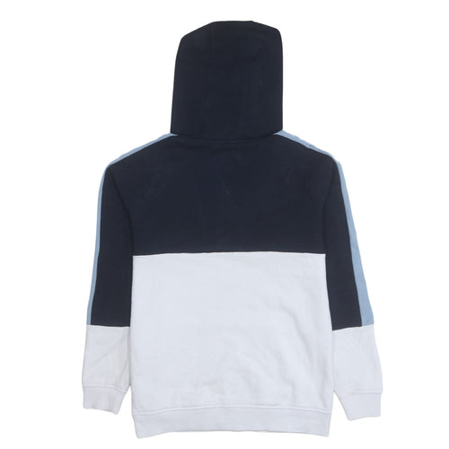 Emporio Armani EA7 Boys Multicoloured 14Y Half Zip Hoodie