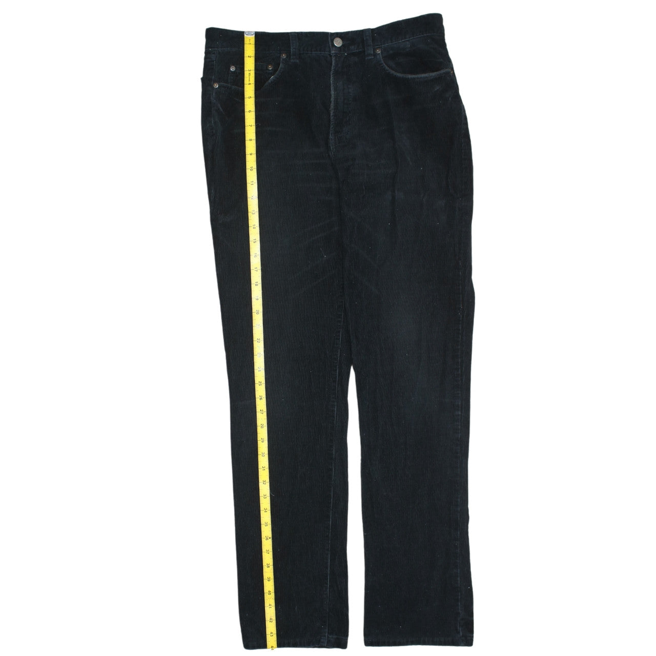 Polo Ralph Lauren Men’s Black Corduroy Chino Trousers 34/34
