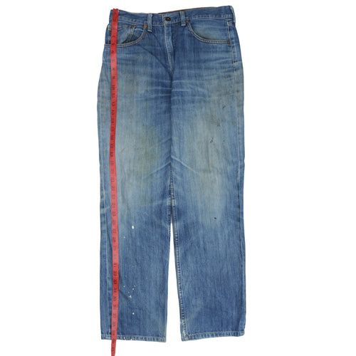 Levi's 502 Men's Blue 32x32 Straight Leg Vintage Denim Jeans