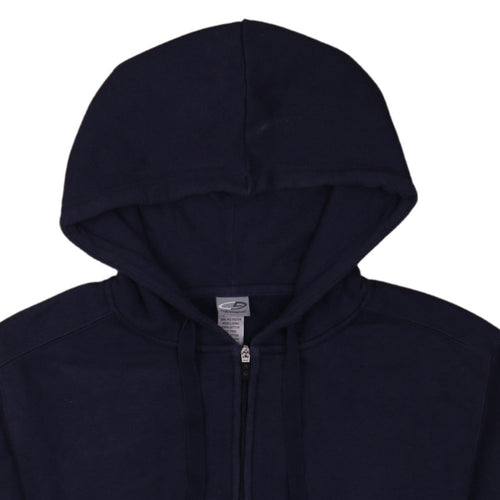 Champion Men's Blue Full Zip Hoodie Size S