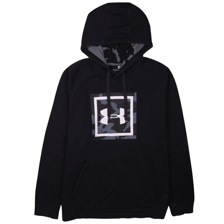 Under Armour Men's Black XL Pullover Hoodie with Logo