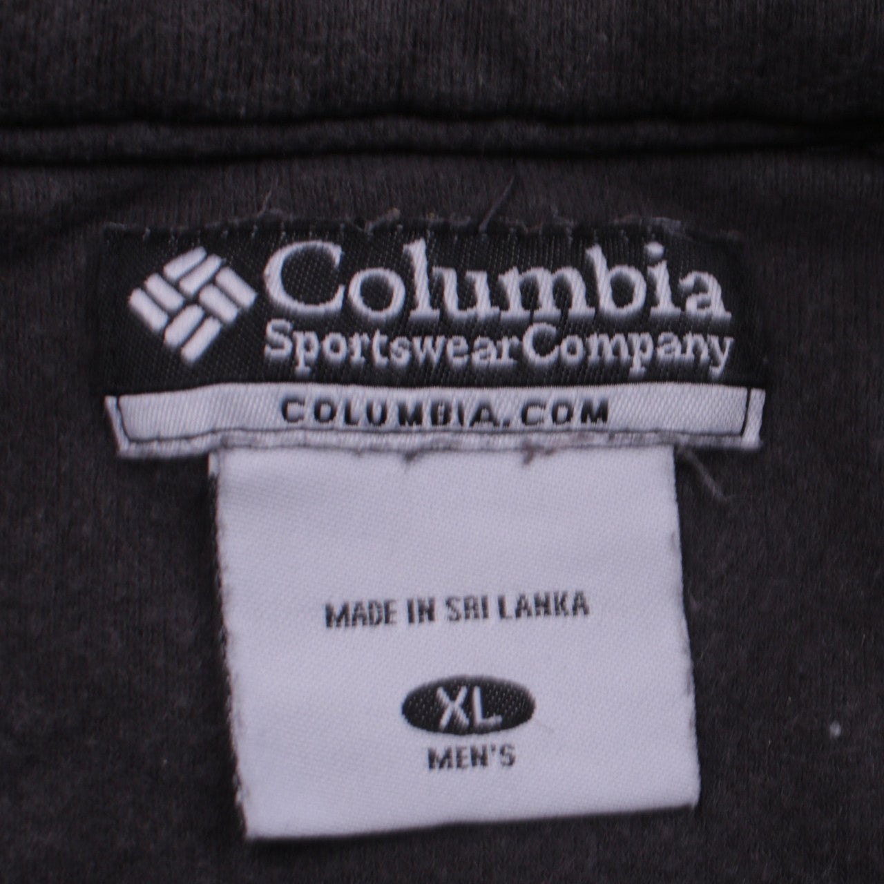 Columbia Men's Black XL Fleece 1/4 Zip Pullover Sweatshirt