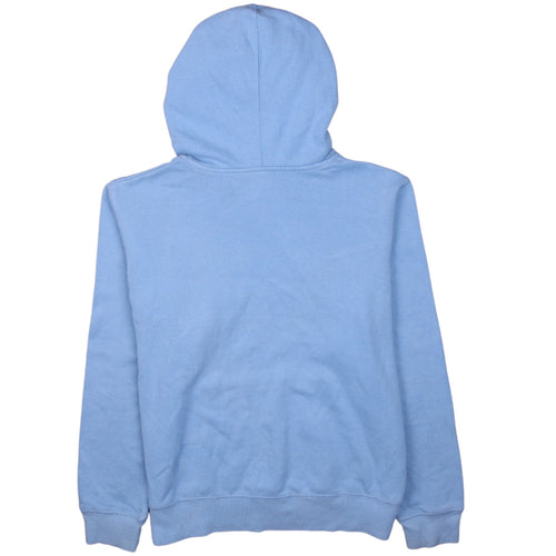 Champion Women’s Blue Pullover Hoodie XL Embroidered Logo Cotton Blend