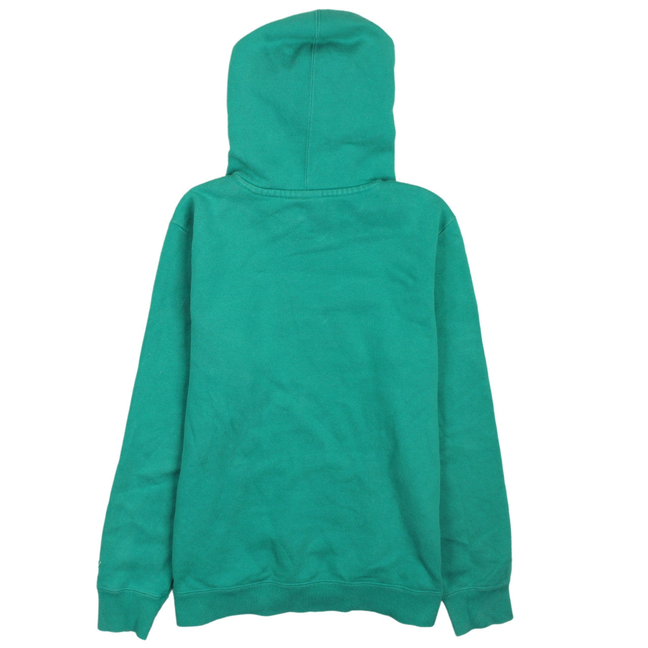Puma Women's Green Pullover Hoodie Size 14 Lined Cotton Blend