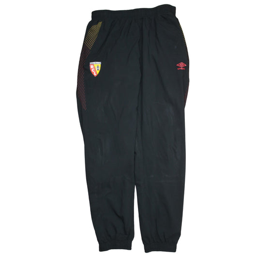 Umbro Men's Black RCL Football Track Pants Size L Sports Trousers