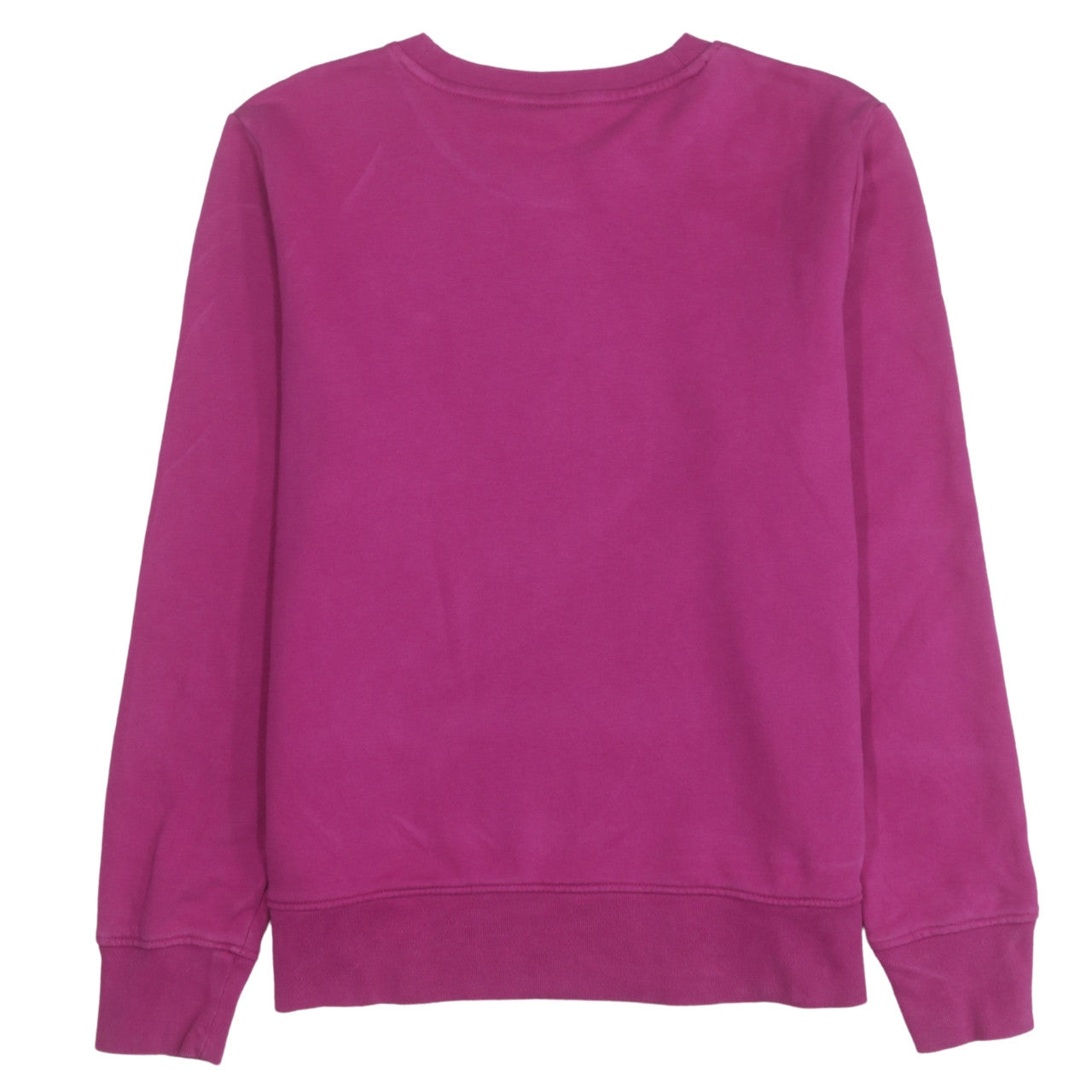 Tommy Hilfiger Women's Pink Crew Neck Sweatshirt Size S Cotton Logo