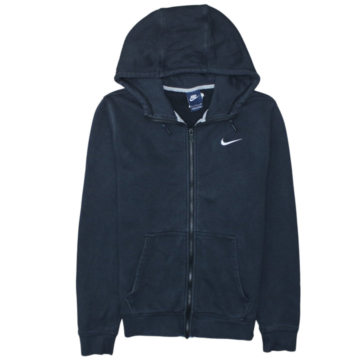 Nike Men's Black Full Zip Fleece Hoodie Size S Regular Fit