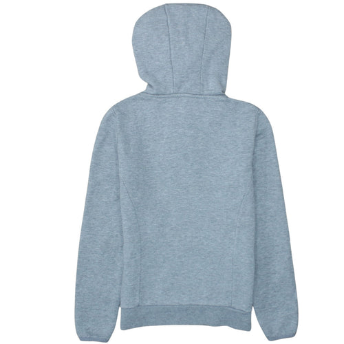 Emporio Armani EA7 Men's Grey XS Pullover Hoodie with Zip Pockets
