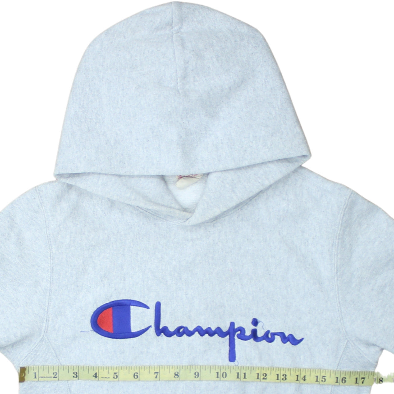 Champion Men’s Grey Small Reverse Weave Pullover Hoodie