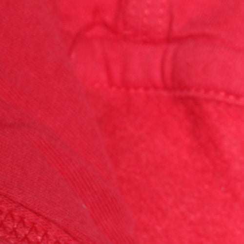 Nike Womens Red Pullover Hoodie XL Cotton Fleece Casual Sweatshirt
