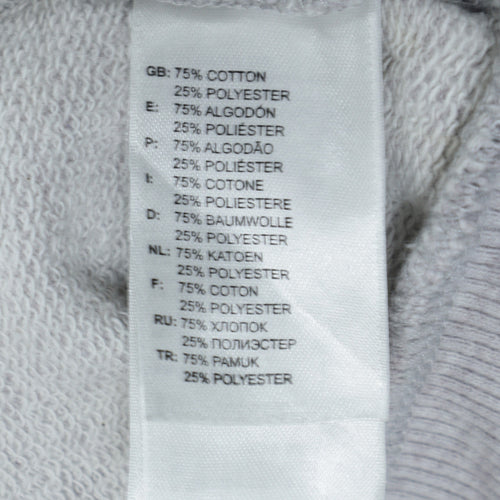 The North Face Women’s Light Grey Pullover Hoodie Size L Cotton Blend