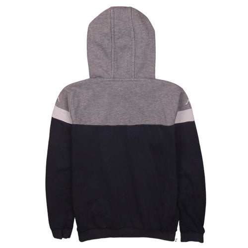 Kappa Boys Grey & Navy Pullover Hoodie 12 Years Football Club Design