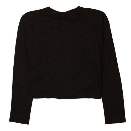 Champion Women's Black Medium Pullover Sweatshirt with Logo
