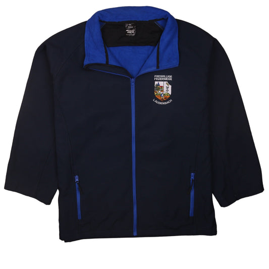 Result Core Mens 3XL Blue Softshell Work Jacket