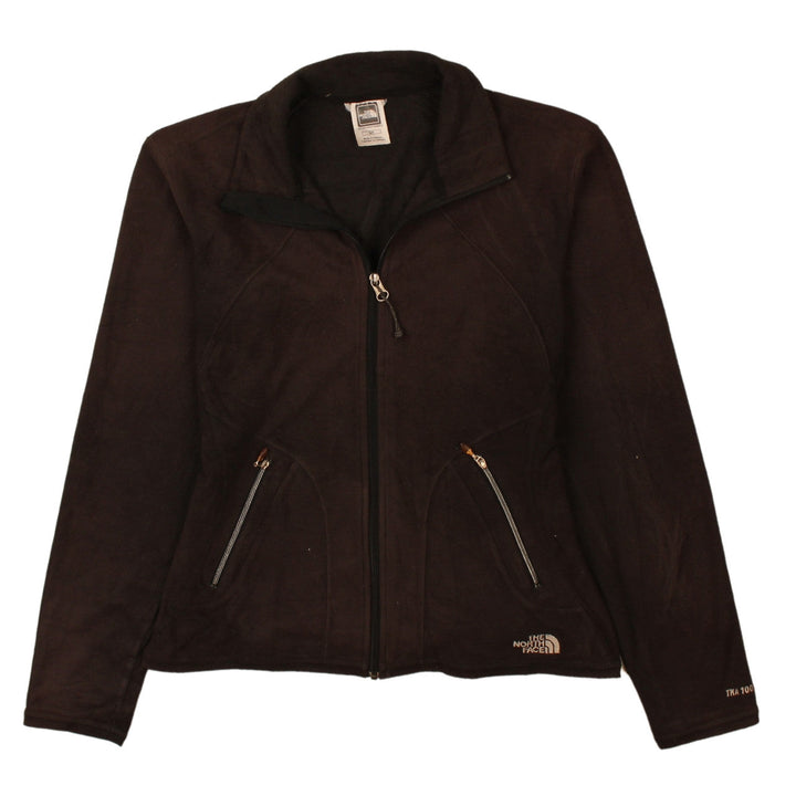 The North Face Women's Brown Full Zip Fleece Jacket Size S