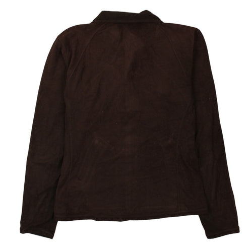 The North Face Women's Brown Full Zip Fleece Jacket Size S