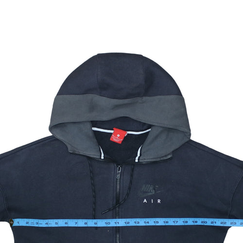 Nike Air Mens Black Full Zip Hoodie M Fleece Sportswear