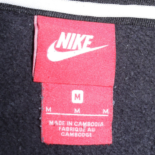 Nike Air Mens Black Full Zip Hoodie M Fleece Sportswear