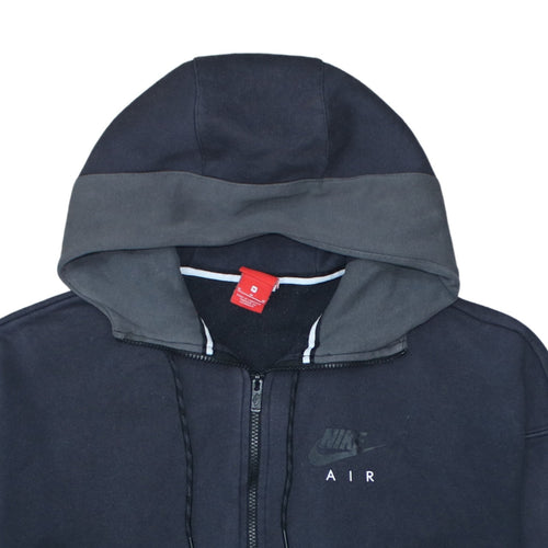 Nike Air Mens Black Full Zip Hoodie M Fleece Sportswear