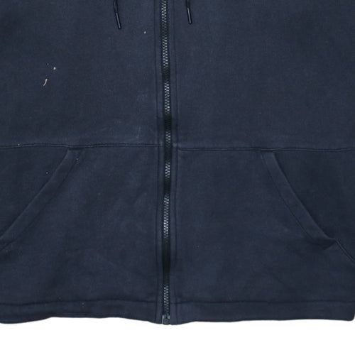 Nike Air Mens Black Full Zip Hoodie M Fleece Sportswear