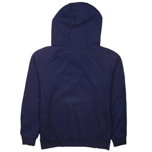 Adidas Teens Blue Pullover Hoodie 164 Logo Sportswear