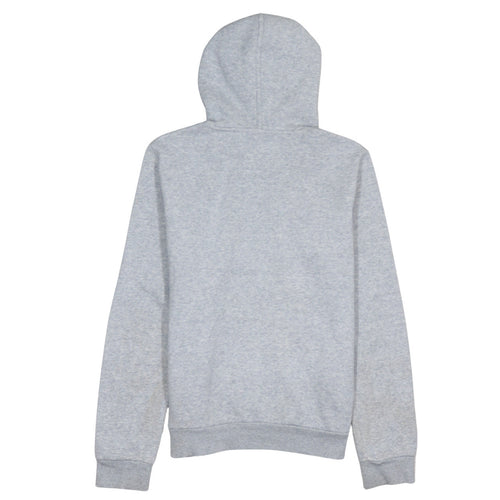 Puma Womens Grey Hooded Pullover Sweatshirt Size 12 Logo Print