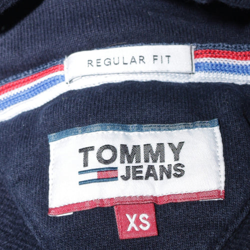 Tommy Jeans Men's Blue XS Pullover Hoodie Regular Fit