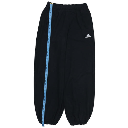 Adidas Men's Black XS Fleece Jogger Sweatpants Activewear