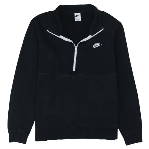 Nike Men's Black XL 1/2 Zip Sports Sweatshirt Fleece