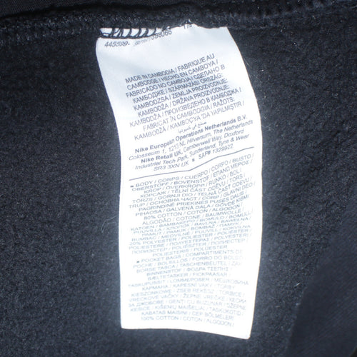 Nike Men's Black XL 1/2 Zip Sports Sweatshirt Fleece