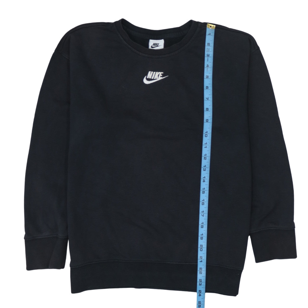 Nike Teens Black XL Crew Neck Pullover Sweatshirt