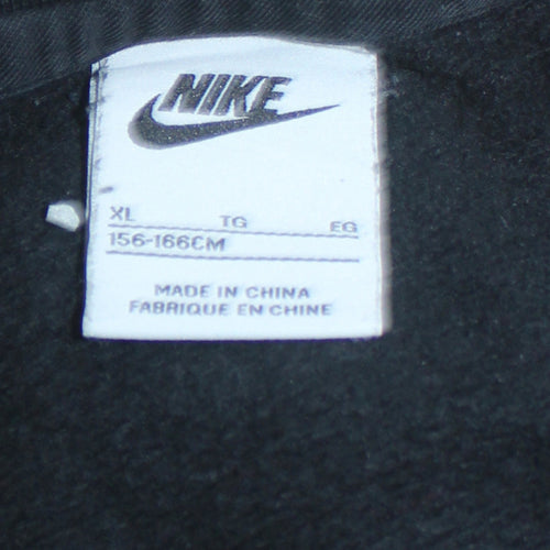 Nike Teens Black XL Crew Neck Pullover Sweatshirt