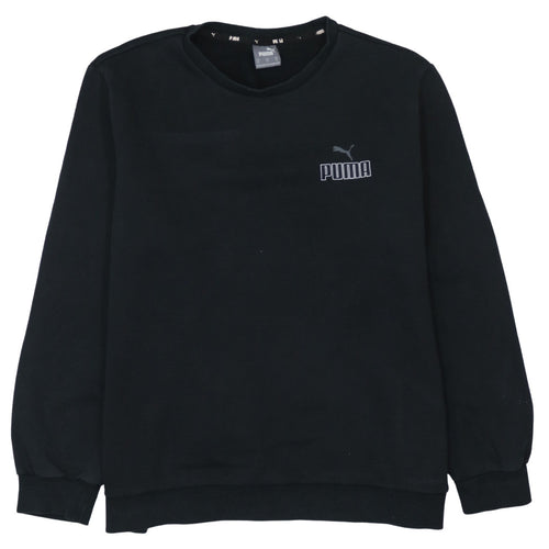 Puma Men's Black XL Crew Neck Pullover Sweatshirt