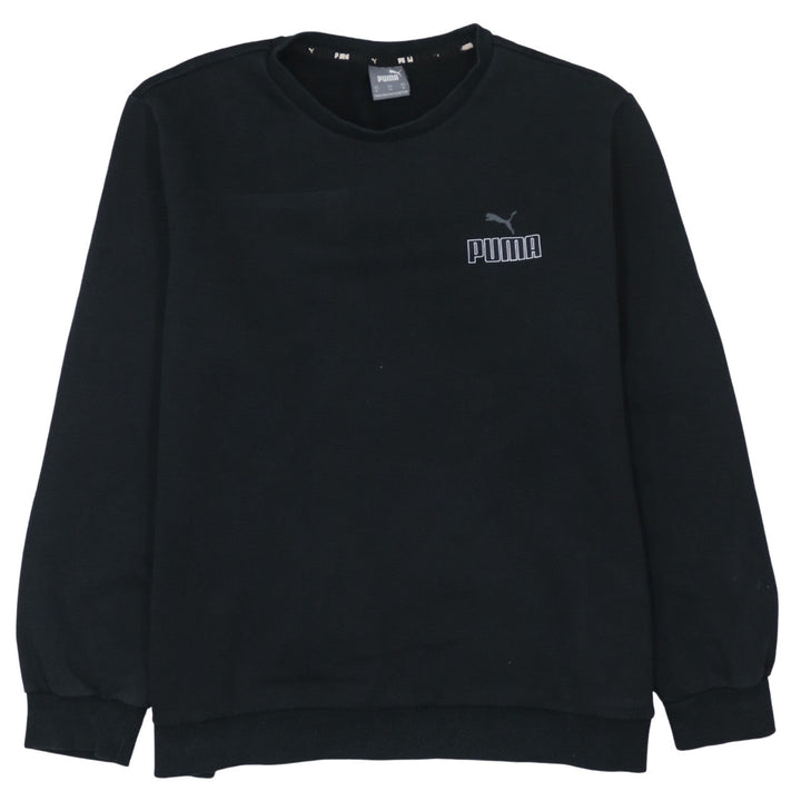Puma Men's Black XL Crew Neck Pullover Sweatshirt