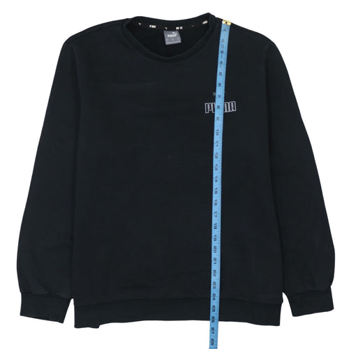Puma Men's Black XL Crew Neck Pullover Sweatshirt