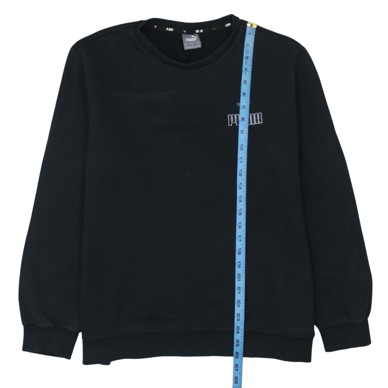 Puma Men's Black XL Crew Neck Pullover Sweatshirt