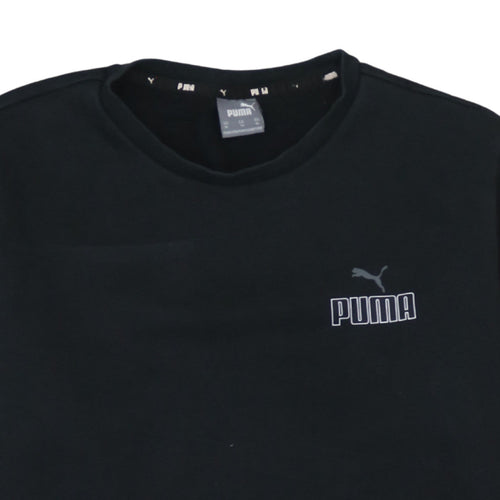 Puma Men's Black XL Crew Neck Pullover Sweatshirt