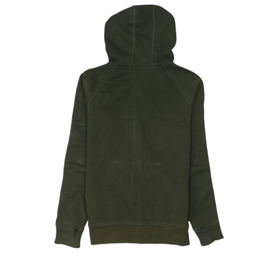 Adidas Women’s Green Full Zip Hoodie UK 8 Classic Hooded Sweatshirt
