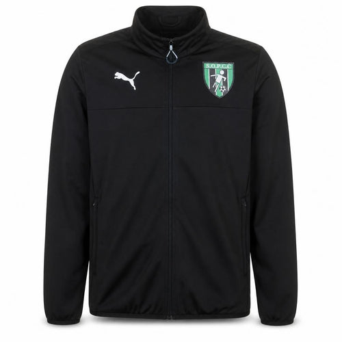 Puma Men's Black Full Zip Football Track Sweatshirt S